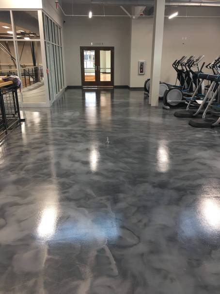 Botetourt YMCA floor